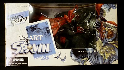 Spawn vs Cy-gor Set New 2004 Series 26 Factory Sealed McFarlane