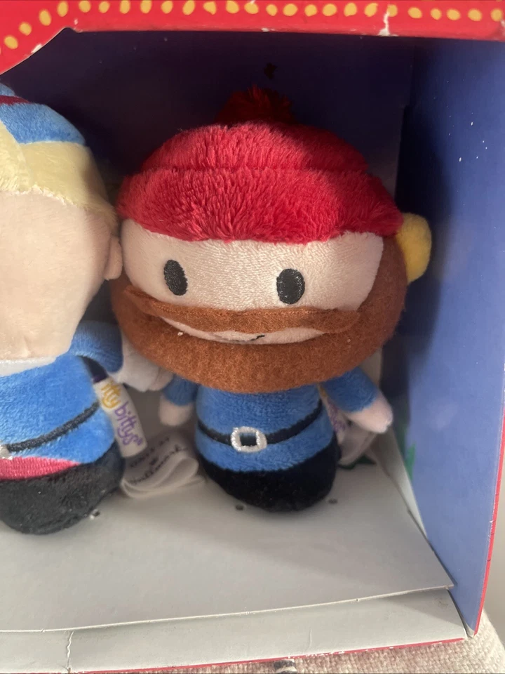 Hallmark Itty Bittys Rudolph The Red-Nosed Reindeer 50th Collector Set - New - Image 4 of 4