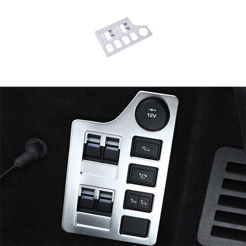 2017-2023 For Land Rover Discovery Control Button Frame Trunk Power Seat Silver