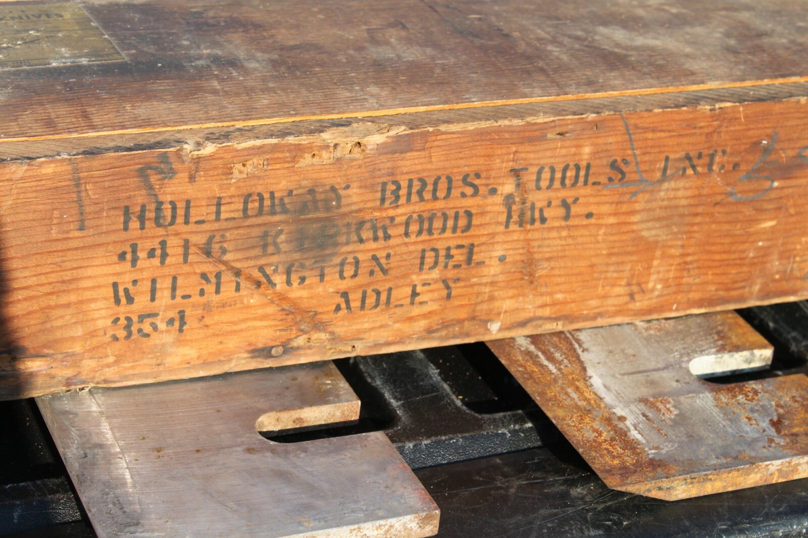 (4) Antique 36" Simonds Jointer Planer Knives 1940's Knife Making