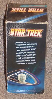 Figurine Wacky Wobbler Funko Star Trek Andorian - Tête à Ressort (bobble Head), Neuf Sous Blister