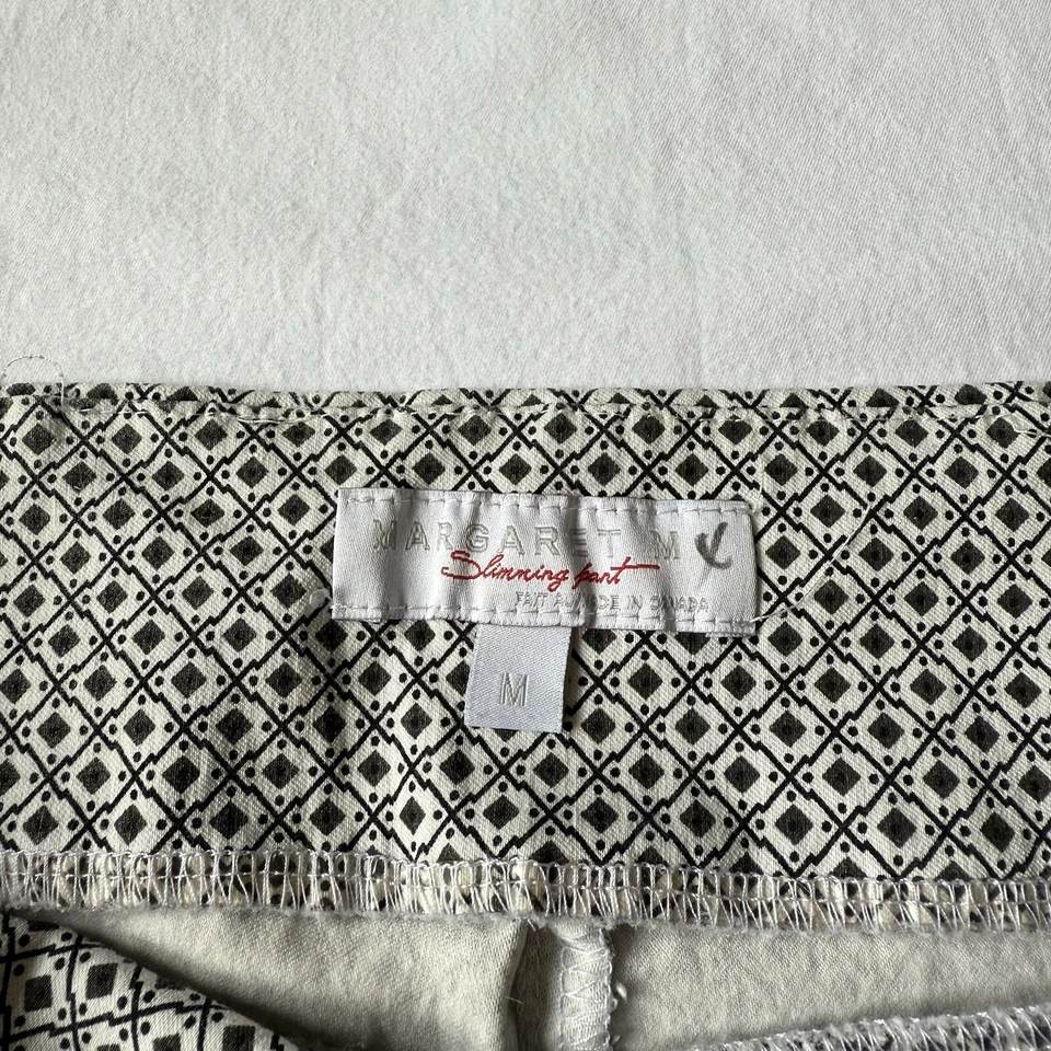 Margaret M Pants Medium Slimming Stretch Skinny Diamond Thick Waistband Mid Rise - Image 2 of 4