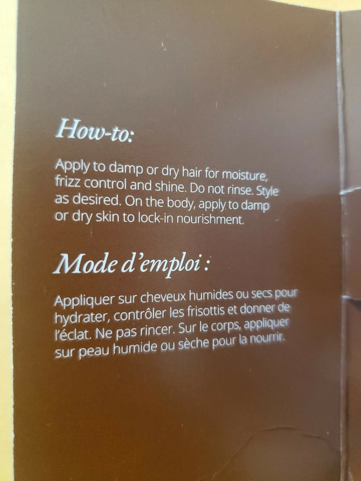 3x Fekkai Manteca de Karité Cabello Intenso + Aceite Corporal Tratamiento Hidratante MINI 3 ml Ea Foto 3 de 4