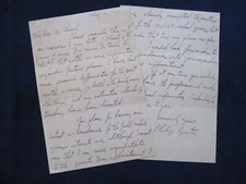 ORIGINAL AUTOGRAPH LETTER SIGNED by ARTIST PHILIP GUSTON, 1946 - RE: TEACHING