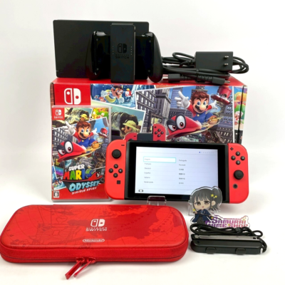 Nintendo Switch Super Mario Odyssey Edition Console HAC-001 & Game