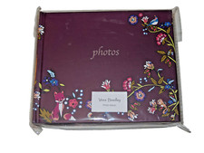 Vera Bradley Photo Album 26624-N56 Foxwood New In Package Holds 35 4 X6 Pictures