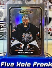 2021-22 Upper Deck Stature #58 Olaf Kolzig Base Design Variation /65