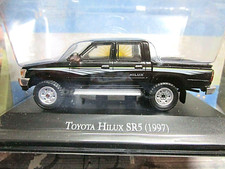 TOYOTA Hilux Pick-up 4x4 Geländewagen SR5 schwarz black Atlas IXO Altaya  1:43