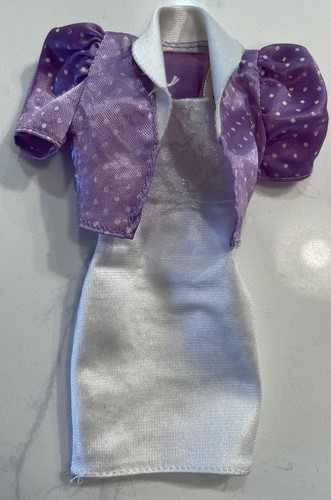 Vintage Midge Barbie weißes Kleid & Weste Hochzeitstag Flitterwochen - Mattel (1990)