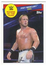 2015 Topps WWE Heritage Rookie of the Year Insert #20 Joey Mercury 