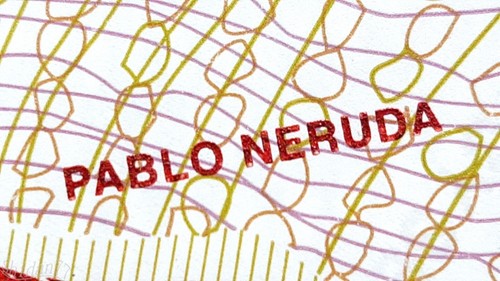 Chile Casa De Moneda Pablo Neruda Oval Type 2008 Polymer Specimen Test Note Unc - Bild 6 von 12