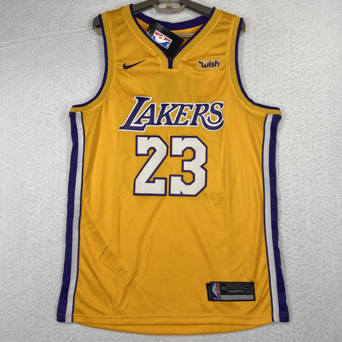 Nike wish los angeles lakers lebron james jersey size 50 Fan shop