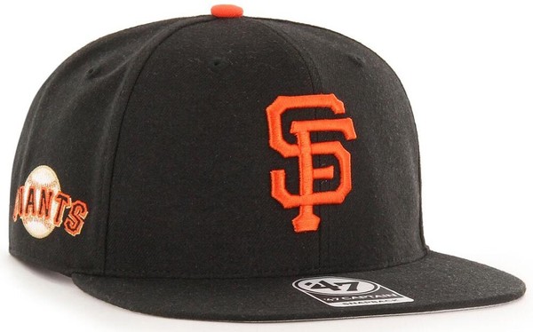 47 Brand San Francisco Giants Sure Shot Sidepatch 2 Tone Captain Snapback Cap-image