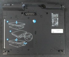 HP 2700 Ultra Slim Expansion Base HSTNN-W07X/ RU229AV ABA W/ AC ADAPTER OPEN BOX