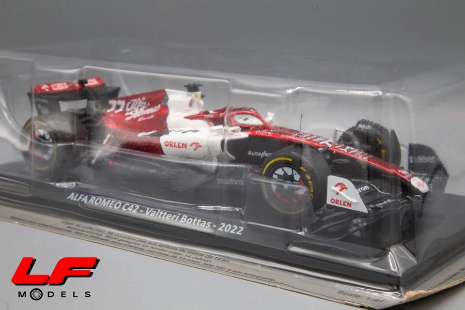 1:24 Alfa Romeo C42 Valtteri Bottas 2022 - Le Grandi F1 - Immagine 2 di 3