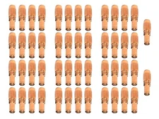 50-PK .035 Contact Tip For Bernard Acculock-S T-A035CH Used With New MDX-250 Gun