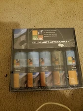 Pro-Tec Deluxe Auto Appearance Kit  New 5 Bottles 2 Applicator Pads 