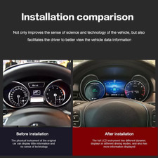 Nachrüstun Digital Tacho Kombiinstrument Für Mercedes Benz GLS 2016 2017 2019 Nachrüstun Digital Tacho Kombiinstrument Für Mercedes Benz GLS 2016 2017 2019