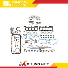 Full Gasket Set Bearings Rings Fit 02-03 Ford F150 4.6L SOHC