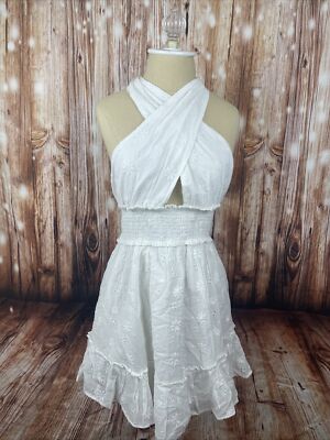 Aerie Spring Fling Dress Eyelet size M | eBay