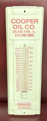 1960 s Conoco Gas/Oil Cooper Oil Company  Hottest Brand Going  14.25  x 4.5 