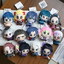 10cm Demon Slayer Anime Kamado Tanjirou Kanroji Mitsuri Plush Doll Pendant Gift