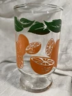 Vintage Anchor Hocking Orange Juice Glass