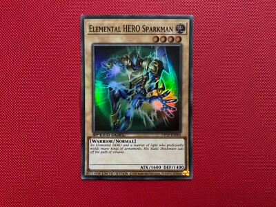 Elemental Hero Sparkman - Super Rare - OPTP-EN004 Limited Edition NM