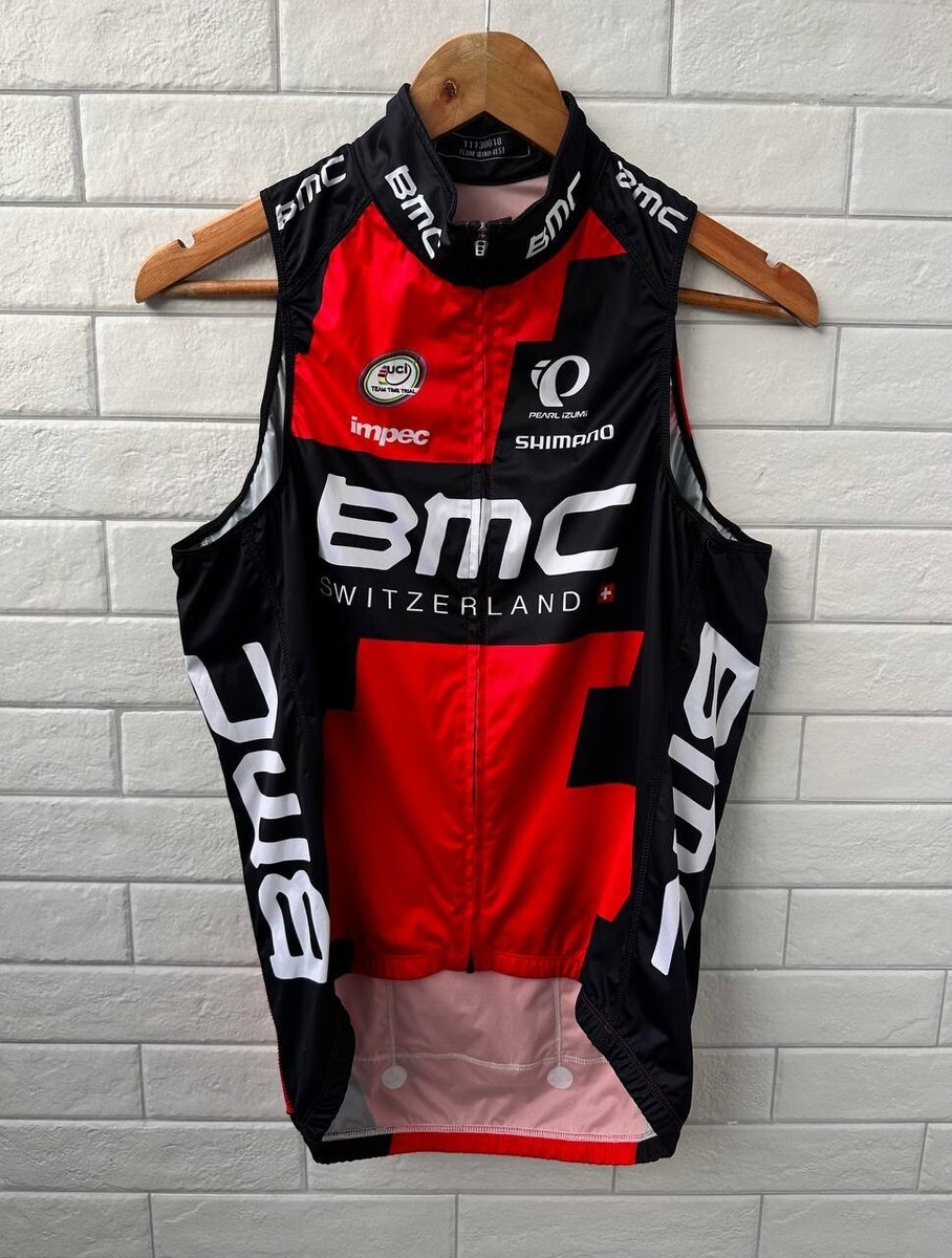 BMC Switzerland Pearl Izumi Pro Cycling Windstopper Vest Gilet