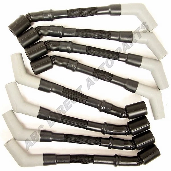 LS1 LS2 LS3 LS6 LS7 10mm Black High Heat Spark Plug Ignition Wires Set - Bild 1 von 1