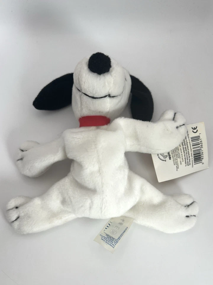 Mini bolsa de frijoles Peanuts Snoopy juguete de peluche aplausos nuevo con etiquetas Foto 3 de 4