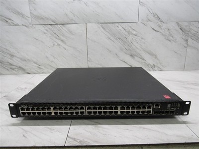 Dell N1548P 48-Port PoE Gigabit Ethernet Network Switch with Rack Mountable Ears
