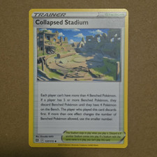 collapsed stadium pokemon card price Collapsed Stadium (Secret) 215/196 Swsh11: Lost Origin Holo for sale online