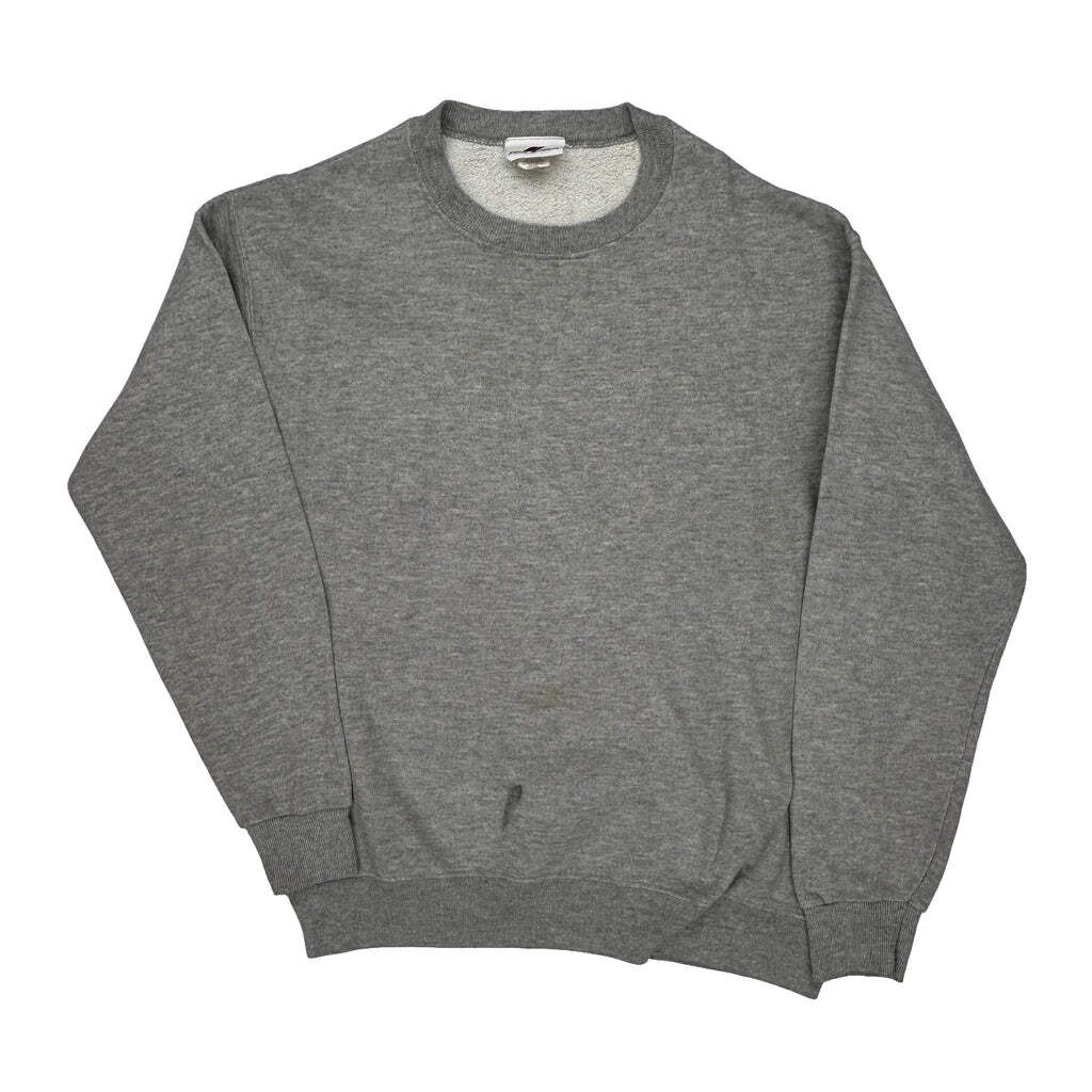 Pro Spirit Blank Sweatshirt - Medium Gray Cotton Blend