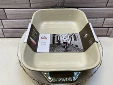 Staub ❤️Stoneware Baking Dish 1L  Basil NWT