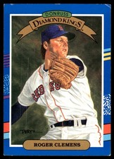 Roger Clemens 1991 Donruss #9 Boston Red Sox MLB READ FREE SHIPPING AutographDen