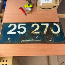 Flame cut - Class 25 25270