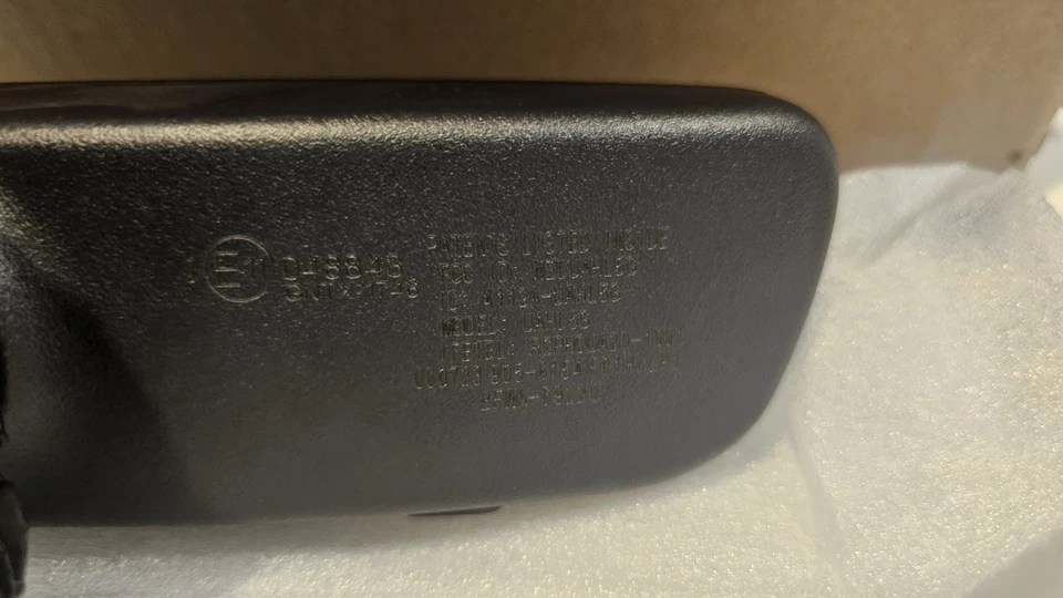 Espejo retrovisor con atenuación automática Mazda Frameless 2019-2025 OEM CON Homelink negro Foto 2 de 4