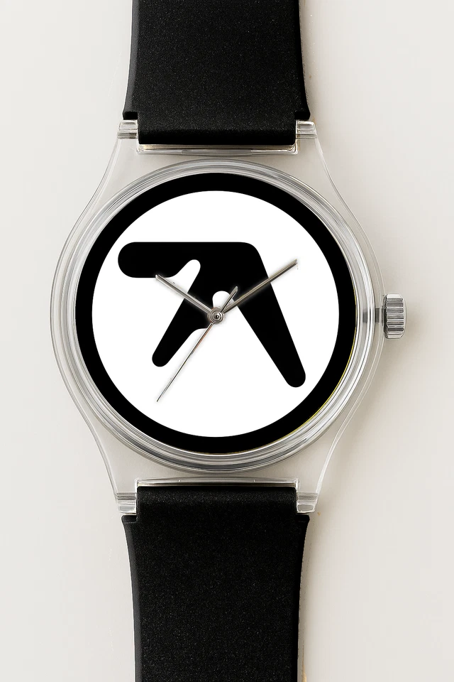 Relógio de pulso APHEX TWIN Analord WARP Records Glitch IDM comércio áspero - Imagem 3 de 4