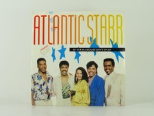 ATLANTIC STARR IF YOUR HEART ISN'T IN IT (2) (38) 2 Track 7" Single including Pi