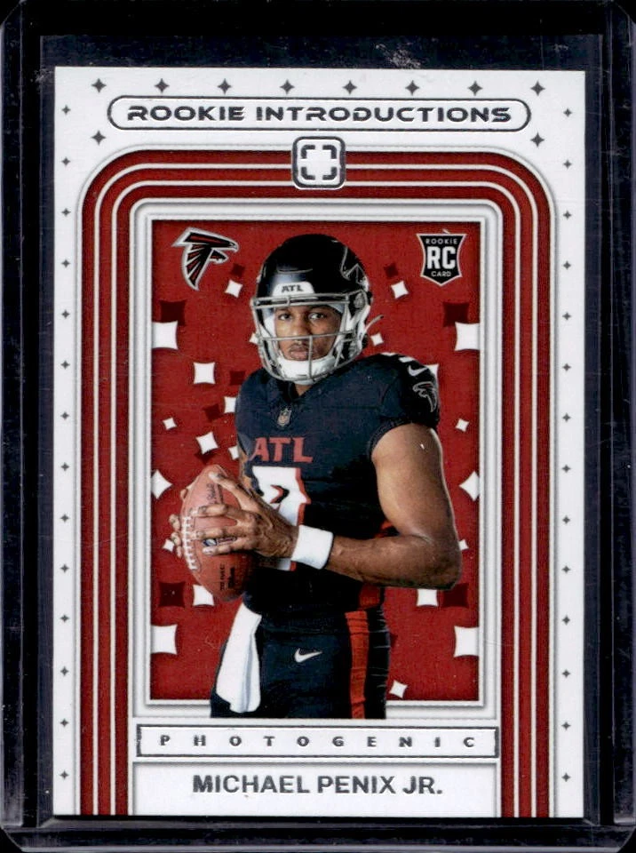 Michael Penix Panini Photogenic Rookie Introductions #1 Base