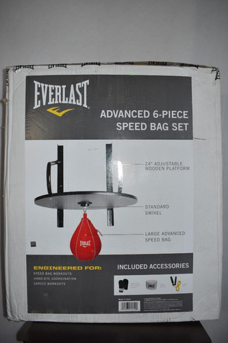 Everlast® Advanced 6 Piece Speed Bag Kit 4250 NIB - Picture 1 of 5