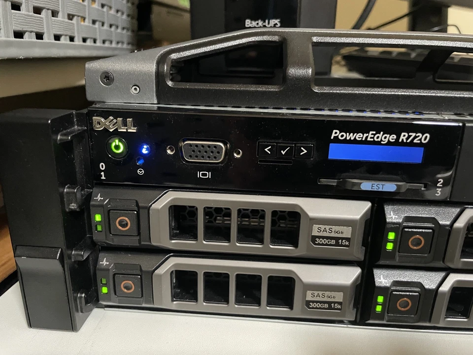 Dell R720 Server/ 2x Intel Xeon E5-2620/ 8GB Ram/ 4x 300GB 15k HD - Image 3 of 4