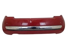 Stoßstange hinten Heckschürze Rot PDC passt für FIAT 500 (312) 1.4