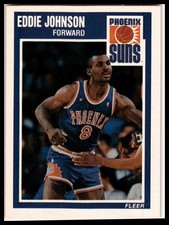 1989-90 Fleer #122 Eddie Johnson
