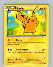 Pikachu Common XY Base Set 42/146 NM on eBay