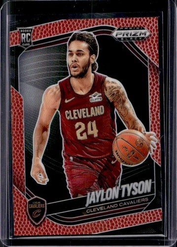 2024-25 Panini Prizm Black Jaylon Tyson RC Basketball Prizm #/225 Cavaliers