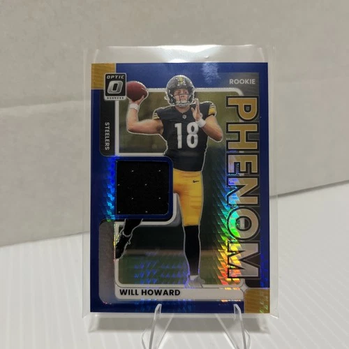 2025 Donruss Optic Will Howard Blue Hyper (RAW)