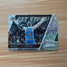 2017-18 Panini Prizm Willy Hernangomez Get Hyped! #GH-WH Fast Break Prizm