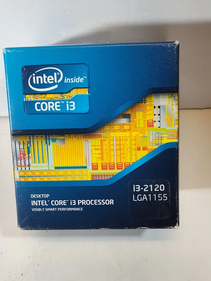 NEW Intel Core i3-2120 3.3 GHz BX80623I32120 LGA 1155 CPU Processor w/Cooler NIB - Image 2 of 4